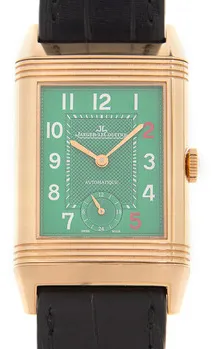 Jaeger-LeCoultre Reverso Q380252K 46mm Rose gold Green