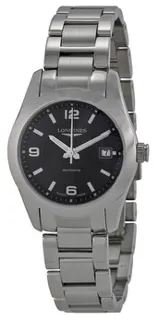 Longines Conquest Classic L2.285.4.56.6 Stainless steel Black