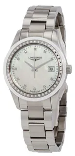 Longines Conquest Classic L2.387.0.87.6 Ceramic and Stainless steel White