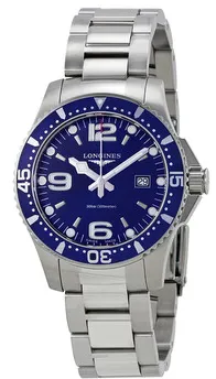 Longines HydroConquest L3.730.4.96.6 39mm Stainless steel Blue