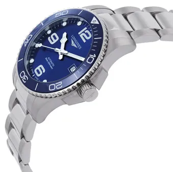 Longines HydroConquest L37804966 39mm Stainless steel Blue 1