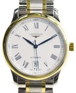 Longines Master L2.628.5.11.7 Yellow gold and Stainless steel White