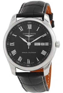 Longines Master L29104517 Stainless steel Black