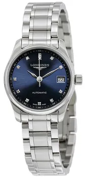 Longines Master Collection L2.128.4.97.6 25mm Stainless steel Blue