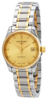 Longines Master Collection L2.128.5.37.7 Stainless steel Champagne