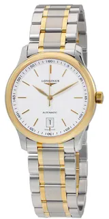 Longines Master Collection L2.628.5.12.7 Yellow gold and Stainless steel White