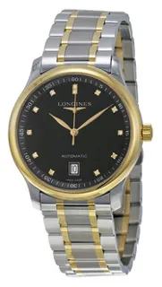 Longines Master Collection L2.628.5.57.7 Yellow gold and Stainless steel Black