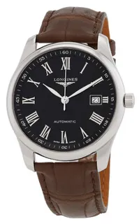 Longines Master Collection L2.793.4.59.2 Stainless steel Black