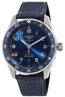 Longines Spirit L3.812.4.93.2 Stainless steel Blue