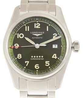 Longines Spirit L3.810.4.03.6 Stainless steel Green