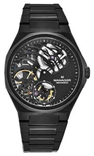 Manager Revolution MAN-RM-09-NM Stainless steel Black