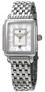 Michele Deco MWW06G000012 Stainless steel White