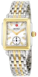 Michele Deco MWW06V000042 29mm Stainless steel White