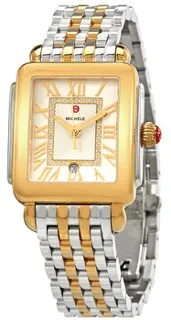 Michele Deco Madison Mid MWW06G000013 Yellow gold Silver