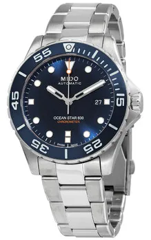 Mido Ocean Star M026.608.11.041.01 43mm Stainless steel Blue