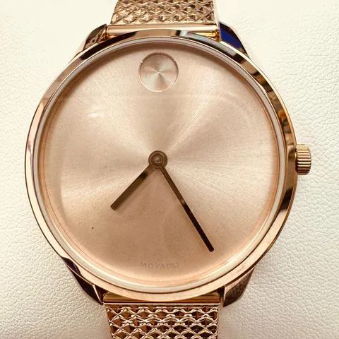 Movado Bold 36mm Stainless steel Gold 12