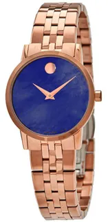 Movado Museum 0607354 Rose gold Blue