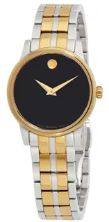 Movado 0607539 Stainless steel Black