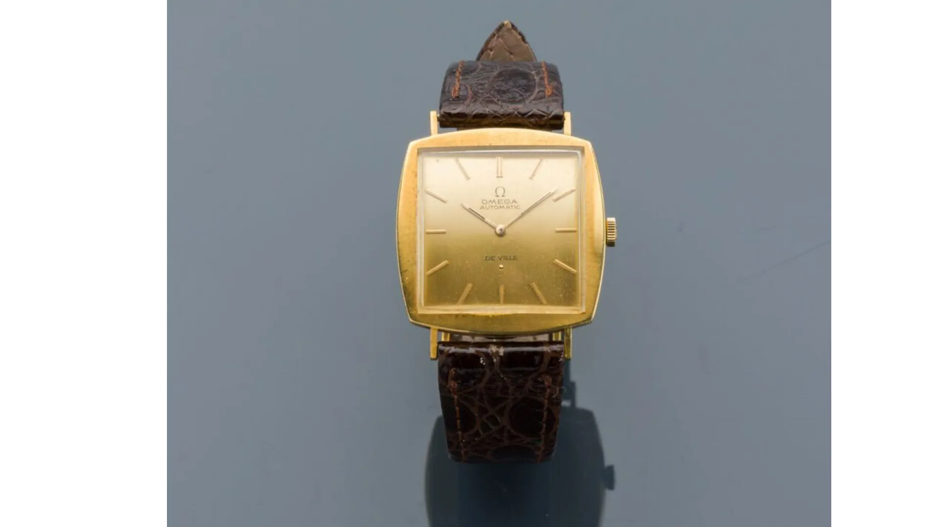 Omega De Ville 161.022 28mm Yellow gold Gilt