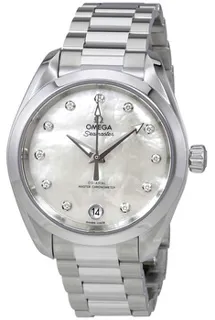 Omega Aqua Terra 220.10.34.20.55.001 Stainless steel White