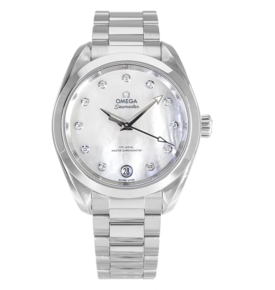 Omega Aqua Terra 220.10.34.20.55.001 34mm Stainless steel •