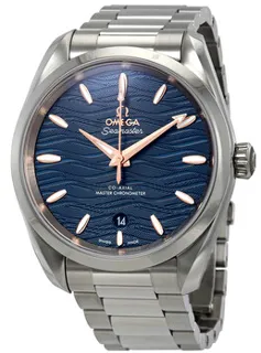 Omega Aqua Terra 220.10.38.20.03.002 Stainless steel Blue