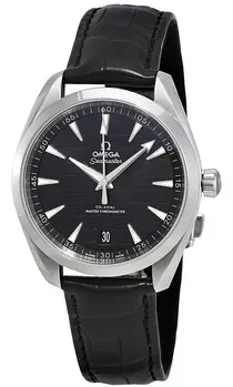 Omega Aqua Terra 220.13.41.21.01.001 41mm Stainless steel Black