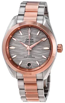 Omega Aqua Terra 220.20.34.20.06.001 34mm Stainless steel Gray