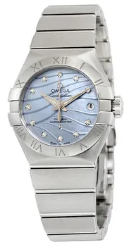 Omega Constellation 123.10.27.20.57.001 27mm Stainless steel •