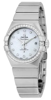 Omega Constellation 123.15.27.20.55.003 27mm Stainless steel White