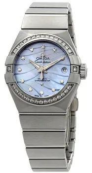 Omega Constellation 123.15.27.20.57.001 27mm Stainless steel Blue