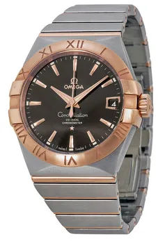 Omega Constellation 123.20.38.21.13.001 38mm Stainless steel Brown