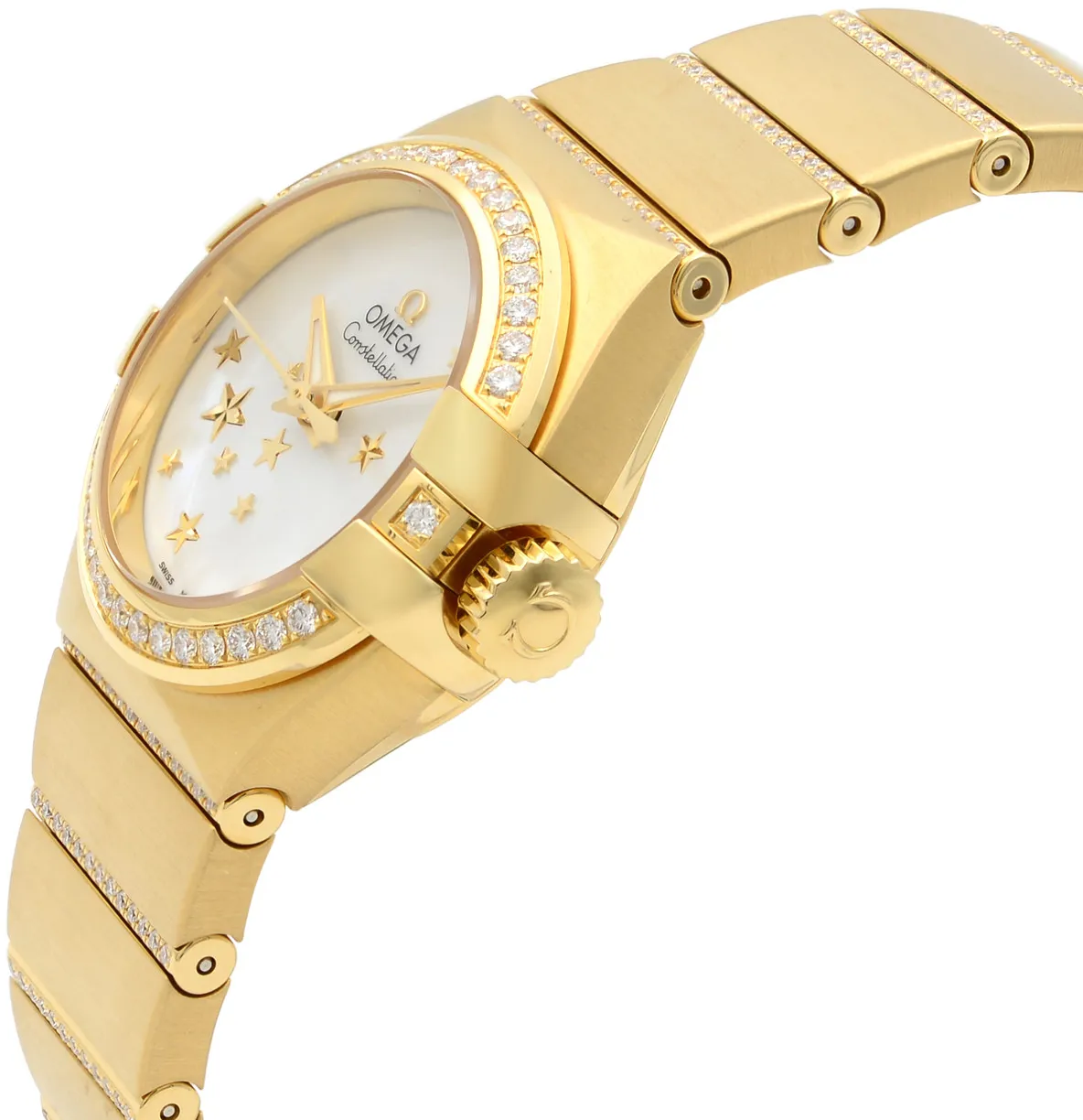 Omega Constellation 123.55.27.20.05.002 27mm Yellow gold Mother-of-pearl 3