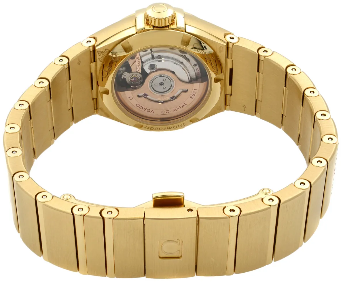 Omega Constellation 123.55.27.20.05.002 27mm Yellow gold Mother-of-pearl 4