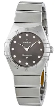 Omega Constellation 131.10.28.60.56.001 28mm Stainless steel Gray