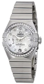 Omega Constellation Petite Seconde 127.15.27.20.55.001 Stainless steel White