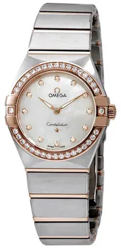 Omega Constellation Quartz 131.25.28.60.55.001 28mm Stainless steel Mother-of-pearl