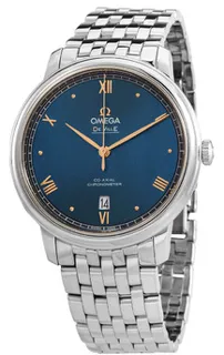 Omega De Ville 424.10.40.20.03.004 Stainless steel Blue