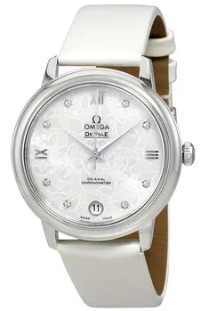 Omega De Ville 424.12.33.20.55.001 32mm Stainless steel White