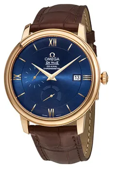 Omega De Ville 424.53.40.21.03.002 39mm Rose gold Blue