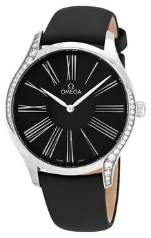 Omega De Ville 428.17.39.60.01.001 39mm Stainless steel Black