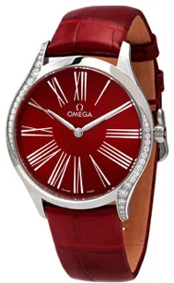 Omega De Ville 428.18.36.60.11.002 Stainless steel Red