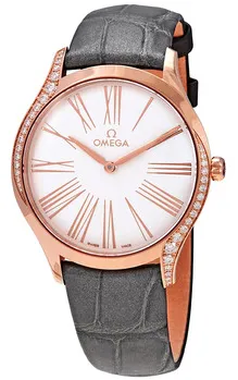 Omega De Ville 428.58.36.60.02.001 36mm Rose gold Silver