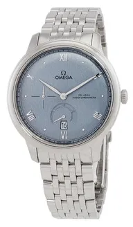 Omega De Ville 434.10.41.21.03.001 41mm Stainless steel Blue