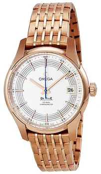 Omega De Ville 431.60.41.21.02.001 41mm Rose gold Silver