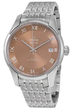 Omega De Ville 433.10.41.21.10.001 41mm Stainless steel Brown