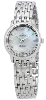 Omega De Ville Prestige 424.10.24.60.55.001 24mm Stainless steel White