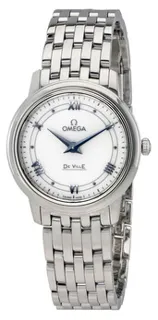 Omega De Ville Prestige 424.10.27.60.04.001 Stainless steel White