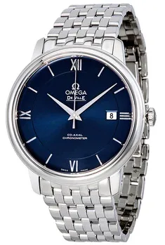 Omega De Ville Prestige 424.10.40.20.03.001 39mm Stainless steel Blue