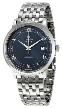 Omega De Ville 424.10.40.20.03.002 39mm Stainless steel Blue